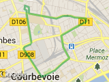 parcours Footing 18/04