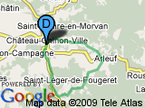 parcours 25 kms du Morvan