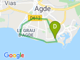 parcours Cap d'Agde