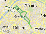 parcours Pasteur et 2 tours eiffel