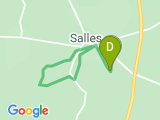 parcours 13,5 Km moulin des vaches