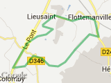 parcours lieusaint-colomby-lieusaint petit tour