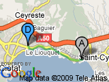 parcours La Ciotat les Lecques