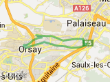 parcours Palaiseau Villebon lac du mail