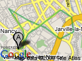 parcours Vandoeuvre - 12km