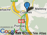 parcours Custines Pompey