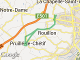 parcours le mans-pruillé