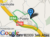 parcours PUSEY 1