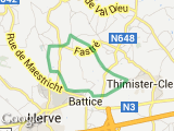 parcours 12km battice-charneux