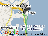 parcours Canet 3 aout 2009