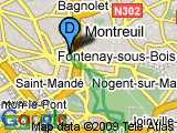 parcours Vincennes env 11.6 km