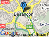 parcours Besançon Boucle Citadelle 6100