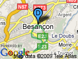 parcours Besançon Citadelle Boucle large 8800