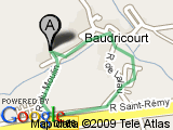 parcours Baudricourt-tour de village