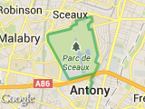 parcours Parc de sceau 1 tour