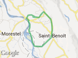 parcours Tour de Groslée