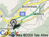 parcours Fleurier - Piscine Boveresse - retour par Motiers