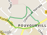 parcours 1km pouvourville