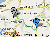 parcours Ourville - Angerville
