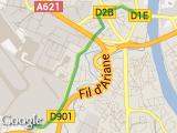 parcours Boulot - pont de blagnac
