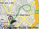 parcours marcq en baroeul 7.8km