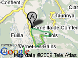 parcours corneilla - fillols - vernet - corneilla