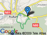 parcours Autun 5 (circuit VTT - Sentier botanique - Couhard)