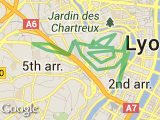 parcours Fourvière - Demi lune - Vieux Lyon