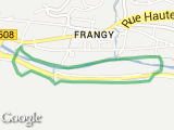 parcours frangy's run