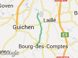parcours boel => gare bdC
