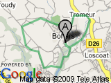 parcours Bohars - Kerleguer - Tromeur