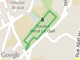 parcours Square René le Gall Corvisart