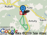 parcours Boucle à Fragny (sentiers ONF et circuit VTT)