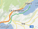 parcours La tène-Ile saint pierre