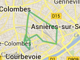 parcours BOIS COLOMBES LES BRUYERS 9km