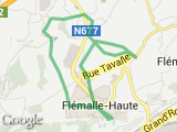 parcours entrainement du 21 août 2011