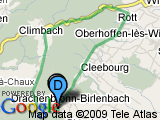 parcours BA901-Col du Pfaffenschlick-Climbach-Col du Pigeonnier-Roth-Cleebourg-BA901
