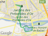 parcours Tours le Lac