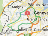 parcours Parcours carouge chancy -peney vernier Carouge
