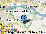 parcours parcours st denis en val de 18km