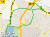 parcours Joué les Tours vélo 2