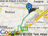 parcours parcours WH nvelle route- le long de l'autoroute (des 2 cotés) nvelle routr