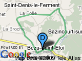 parcours bezu 11/10/2009