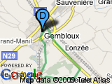 parcours Gembloux 10 km