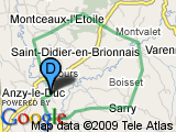 parcours Anzy-le-Duc - Saint-Didier (Boucle 20km)