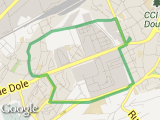 parcours Besançon - 4,5 km