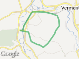 parcours Trail à Grisenon