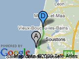parcours VX Boucau - Seignosse